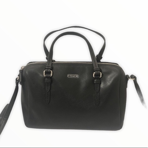 Coach black mini Bennett 2 way crossbody mini bag - Picture 1 of 10